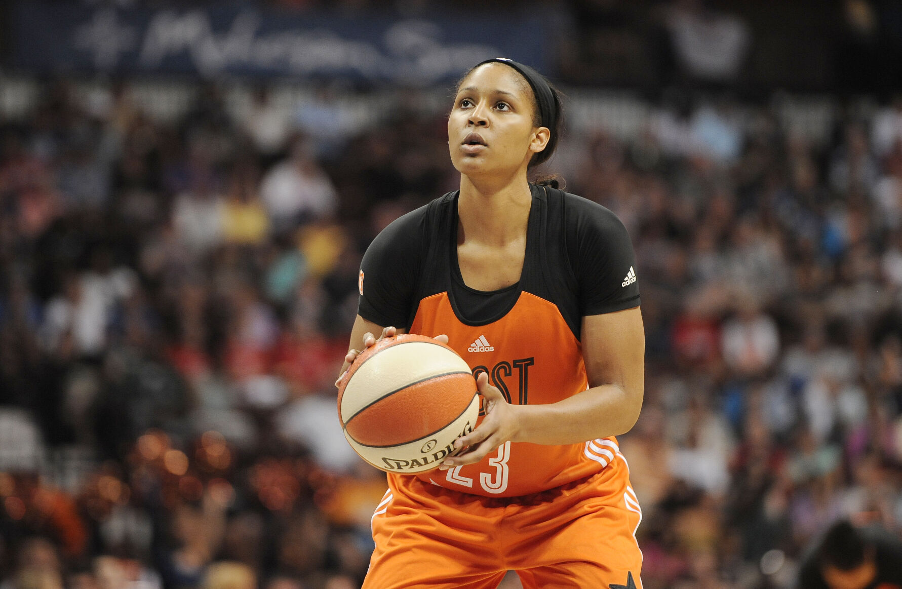 2015: Maya Moore scores a record 30 points to lead the West to All-Star win
